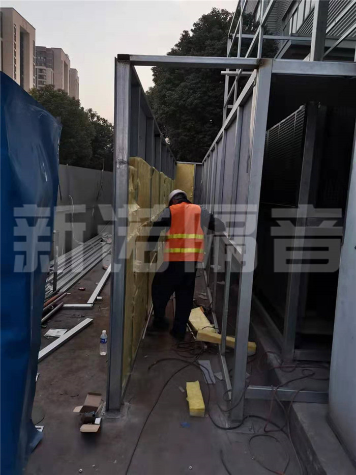 冷卻塔降噪現(xiàn)場(chǎng)施工照片