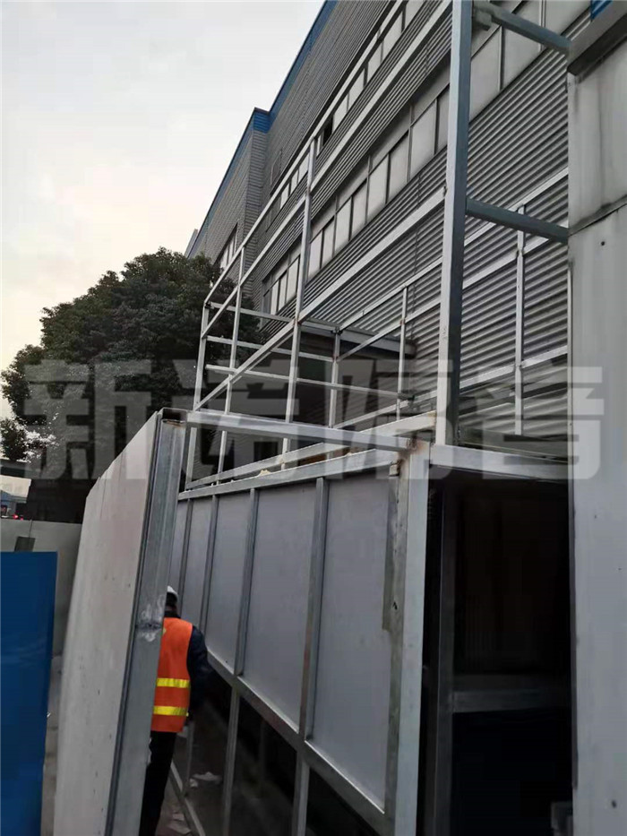 冷卻塔降噪現(xiàn)場(chǎng)施工照片