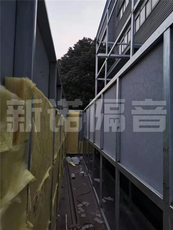 冷卻塔降噪現(xiàn)場(chǎng)施工照片