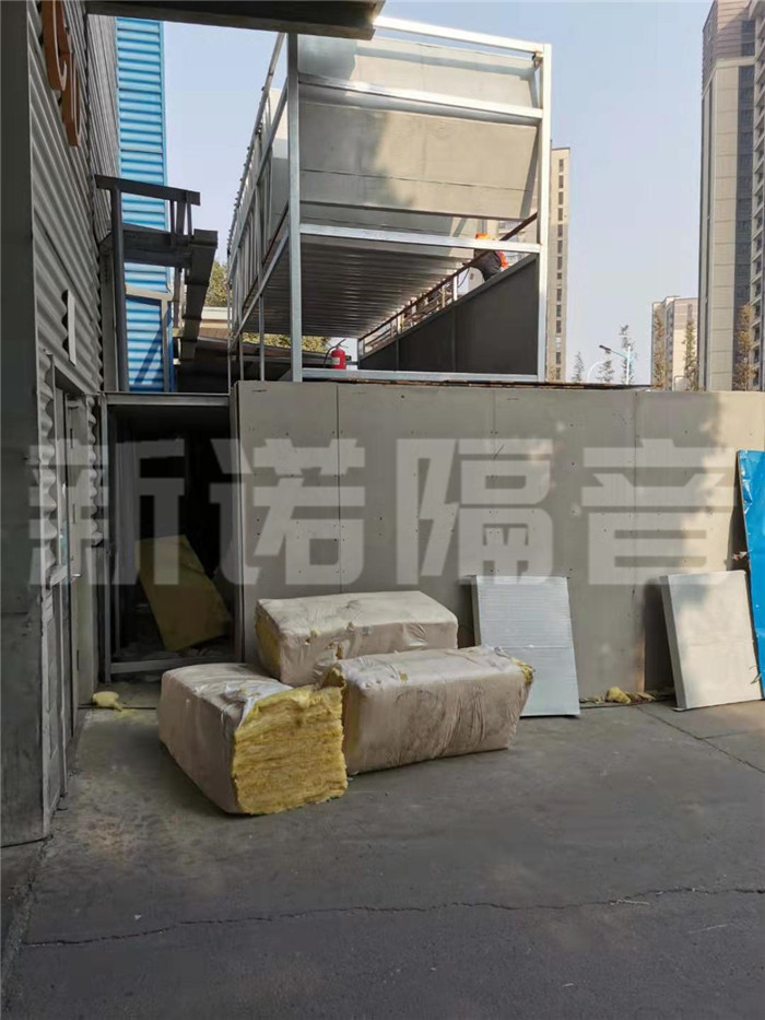 冷卻塔降噪現(xiàn)場(chǎng)施工照片